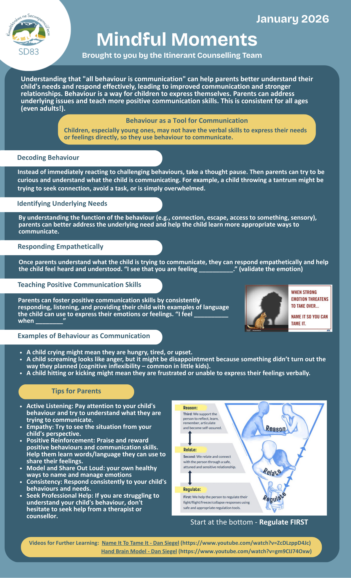 Communication as Behaviour